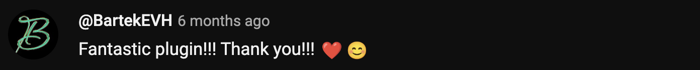 Comment from producer 13