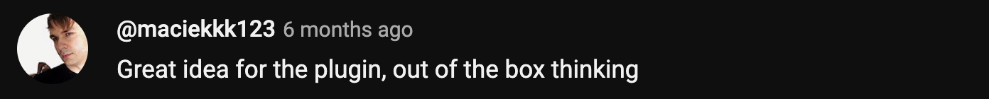 Comment from producer 12