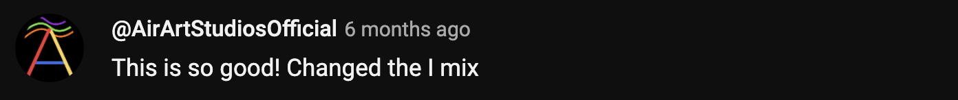 Comment from producer 16